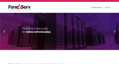 Desktop Screenshot of foneserv.com.br